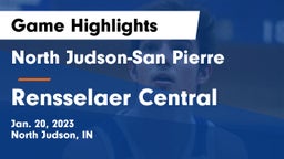 North Judson-San Pierre  vs Rensselaer Central  Game Highlights - Jan. 20, 2023