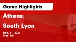 Athens  vs South Lyon  Game Highlights - Dec. 11, 2021