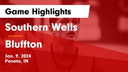 Southern Wells  vs Bluffton  Game Highlights - Jan. 9, 2024