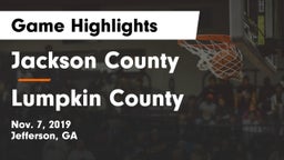 Jackson County  vs Lumpkin County  Game Highlights - Nov. 7, 2019