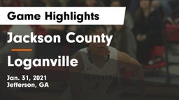 Jackson County  vs Loganville  Game Highlights - Jan. 31, 2021