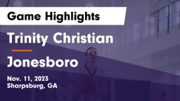 Trinity Christian  vs Jonesboro  Game Highlights - Nov. 11, 2023