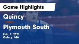 Quincy  vs Plymouth South  Game Highlights - Feb. 2, 2021