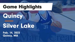 Quincy  vs Silver Lake  Game Highlights - Feb. 14, 2023