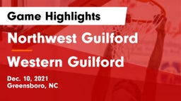 Northwest Guilford  vs Western Guilford  Game Highlights - Dec. 10, 2021