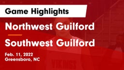 Northwest Guilford  vs Southwest Guilford  Game Highlights - Feb. 11, 2022