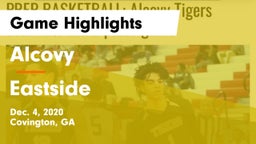 Alcovy  vs Eastside  Game Highlights - Dec. 4, 2020