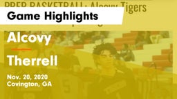 Alcovy  vs Therrell  Game Highlights - Nov. 20, 2020