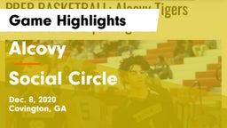 Alcovy  vs Social Circle  Game Highlights - Dec. 8, 2020