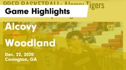 Alcovy  vs Woodland  Game Highlights - Dec. 22, 2020