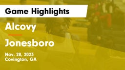Alcovy  vs Jonesboro  Game Highlights - Nov. 28, 2023