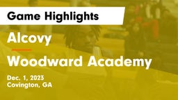 Alcovy  vs Woodward Academy Game Highlights - Dec. 1, 2023