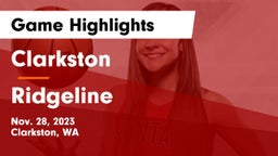 Clarkston  vs Ridgeline  Game Highlights - Nov. 28, 2023