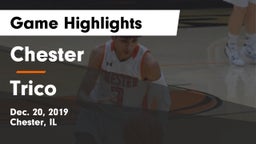 Chester  vs Trico  Game Highlights - Dec. 20, 2019