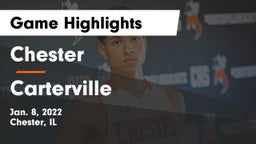 Chester  vs Carterville  Game Highlights - Jan. 8, 2022