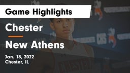 Chester  vs New Athens  Game Highlights - Jan. 18, 2022