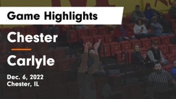 Chester  vs Carlyle  Game Highlights - Dec. 6, 2022