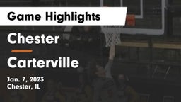 Chester  vs Carterville  Game Highlights - Jan. 7, 2023