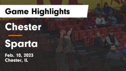 Chester  vs Sparta Game Highlights - Feb. 10, 2023