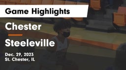 Chester  vs Steeleville  Game Highlights - Dec. 29, 2023