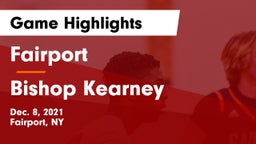 Fairport  vs Bishop Kearney  Game Highlights - Dec. 8, 2021
