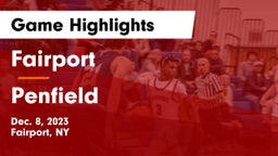 Fairport  vs Penfield  Game Highlights - Dec. 8, 2023