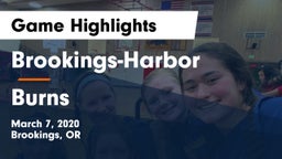 Brookings-Harbor  vs Burns  Game Highlights - March 7, 2020