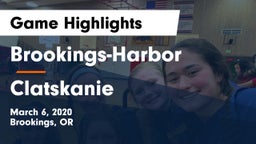 Brookings-Harbor  vs Clatskanie  Game Highlights - March 6, 2020