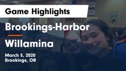 Brookings-Harbor  vs Willamina  Game Highlights - March 5, 2020