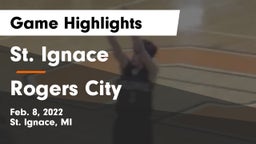 St. Ignace vs Rogers City Game Highlights - Feb. 8, 2022