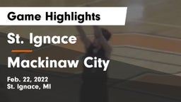 St. Ignace vs Mackinaw City Game Highlights - Feb. 22, 2022
