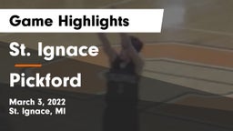St. Ignace vs Pickford  Game Highlights - March 3, 2022