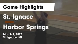 St. Ignace vs Harbor Springs Game Highlights - March 9, 2022