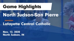North Judson-San Pierre  vs Lafayette Central Catholic  Game Highlights - Nov. 12, 2020