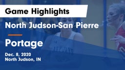 North Judson-San Pierre  vs Portage  Game Highlights - Dec. 8, 2020