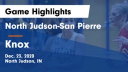 North Judson-San Pierre  vs Knox  Game Highlights - Dec. 23, 2020
