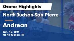 North Judson-San Pierre  vs Andrean  Game Highlights - Jan. 16, 2021