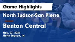 North Judson-San Pierre  vs Benton Central  Game Highlights - Nov. 27, 2021