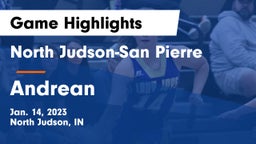North Judson-San Pierre  vs Andrean  Game Highlights - Jan. 14, 2023