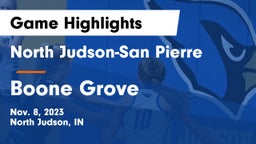 North Judson-San Pierre  vs Boone Grove  Game Highlights - Nov. 8, 2023