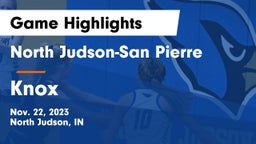North Judson-San Pierre  vs Knox  Game Highlights - Nov. 22, 2023
