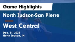 North Judson-San Pierre  vs West Central  Game Highlights - Dec. 21, 2023