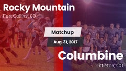 Matchup: Rocky Mountain High vs. Columbine  2016