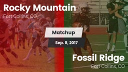 Matchup: Rocky Mountain High vs. Fossil Ridge  2017