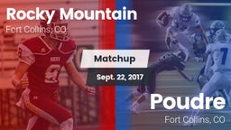 Matchup: Rocky Mountain High vs. Poudre  2017