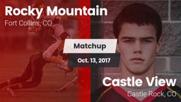 Matchup: Rocky Mountain High vs. Castle View  2017