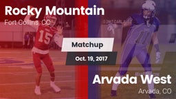 Matchup: Rocky Mountain High vs. Arvada West  2017