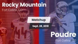 Matchup: Rocky Mountain High vs. Poudre  2018