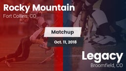 Matchup: Rocky Mountain High vs. Legacy   2018