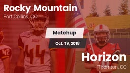 Matchup: Rocky Mountain High vs. Horizon  2018